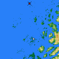 Nächste Vorhersageorte - Myken Lighthouse - Karte