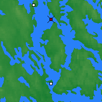 Nächste Vorhersageorte - Kuopio Ritoniemi - Karte