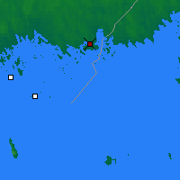 Nächste Vorhersageorte - Virolahti - Karte