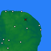 Nächste Vorhersageorte - Aylsham - Karte