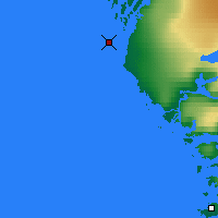 Nächste Vorhersageorte - Ukiivik - Karte