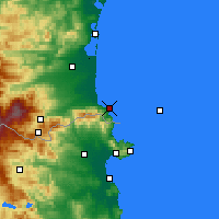 Nächste Vorhersageorte - Port-Vendres - Karte