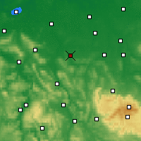 Nächste Vorhersageorte - Hildesheim - Karte