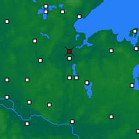 Nächste Vorhersageorte - Lübeck - Karte