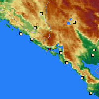 Nächste Vorhersageorte - Herceg Novi - Karte