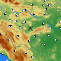 Nächste Vorhersageorte - Novo mesto - Karte