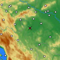 Nächste Vorhersageorte - Karlovac - Karte