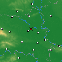 Nächste Vorhersageorte - Osijek - Karte