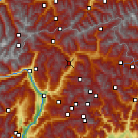 Nächste Vorhersageorte - Brixen - Karte