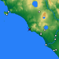 Nächste Vorhersageorte - Civitavecchia - Karte