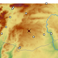 Nächste Vorhersageorte - Gaziantep - Karte