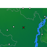 Nächste Vorhersageorte - Rangpur - Karte