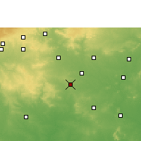 Nächste Vorhersageorte - Nagpur - Karte