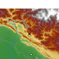 Nächste Vorhersageorte - Birendranagar - Karte