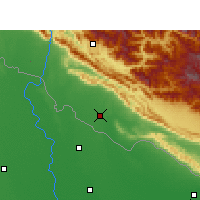 Nächste Vorhersageorte - Nepalganj - Karte