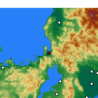 Nächste Vorhersageorte - Tsuruga - Karte
