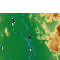 Nächste Vorhersageorte - Phitsanulok - Karte