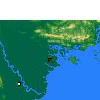 Nächste Vorhersageorte - Phu Lien - Karte