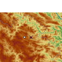 Nächste Vorhersageorte - Viengsay - Karte