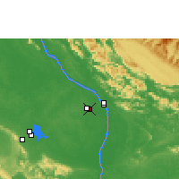 Nächste Vorhersageorte - Thakhek - Karte