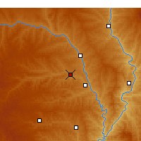 Nächste Vorhersageorte - Zizhou - Karte