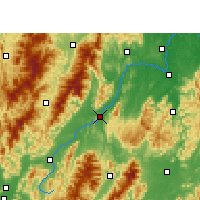 Nächste Vorhersageorte - Quanzhou - Karte