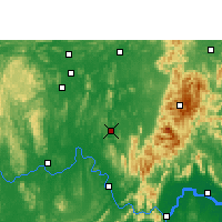 Nächste Vorhersageorte - Xiangzhou - Karte