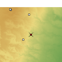 Nächste Vorhersageorte - Ghardaia - Karte