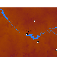 Nächste Vorhersageorte - Gariep Dam - Karte