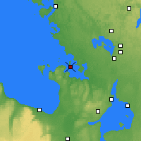 Nächste Vorhersageorte - Tadoule Lake - Karte