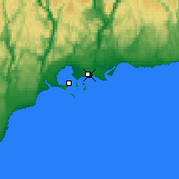 Nächste Vorhersageorte - Sept-Îles - Karte