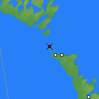 Nächste Vorhersageorte - Cove Island - Karte