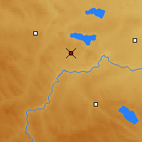 Nächste Vorhersageorte - Tomahawk Agdm - Karte