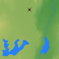 Nächste Vorhersageorte - Hanbury River - Karte