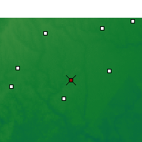 Nächste Vorhersageorte - Valdosta AFB - Karte