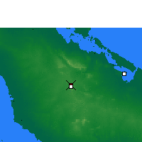 Nächste Vorhersageorte - Camagüey - Karte