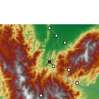 Nächste Vorhersageorte - Cúcuta - Karte