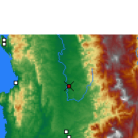 Nächste Vorhersageorte - Quibdó - Karte