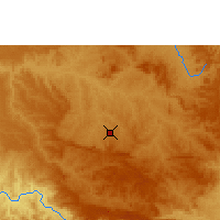 Nächste Vorhersageorte - Araxá - Karte