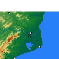 Nächste Vorhersageorte - Campos dos Goytacazes - Karte