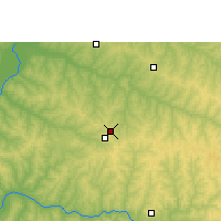 Nächste Vorhersageorte - Presidente Prudente - Karte