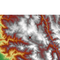 Nächste Vorhersageorte - Cajamarca - Karte