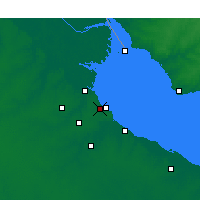 Nächste Vorhersageorte - Olivos - Karte