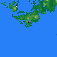 Nächste Vorhersageorte - Mount Alice - Karte