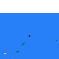 Nächste Vorhersageorte - Yasawa-Inseln - Karte