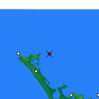 Nächste Vorhersageorte - North Cape - Karte