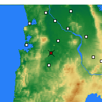 Nächste Vorhersageorte - Otorohanga - Karte