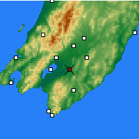 Nächste Vorhersageorte - Martinborough - Karte