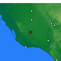 Nächste Vorhersageorte - Mount Gambier - Karte