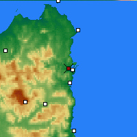 Nächste Vorhersageorte - St Helens - Karte